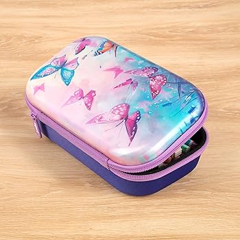 ラグジュアリーポーチ★日本未入荷MOR★DESTINATION PENCIL CASE Peach Blossom Vegan Leather Pencil Case - Stationery